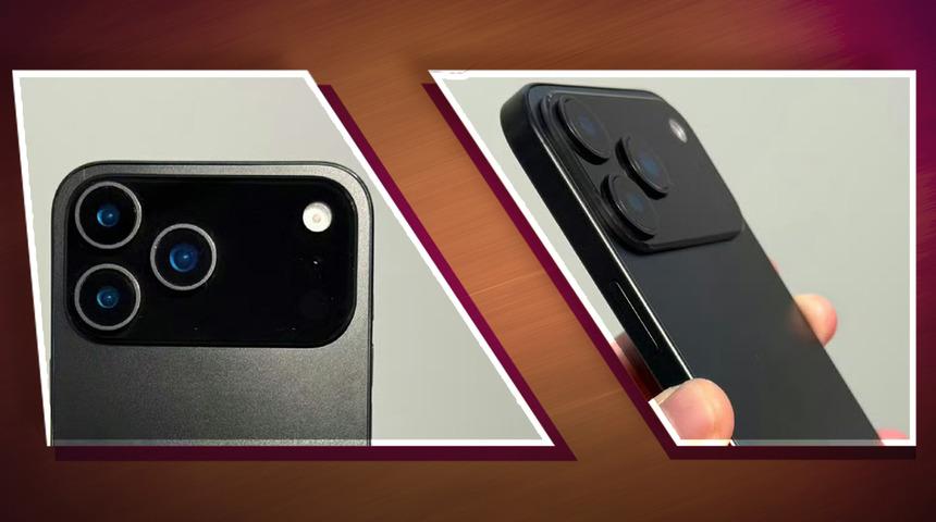 Sızıntı kaynağı görseller paylaştı! iPhone 17 Pro'nun kamera adasında radikal değişiklik