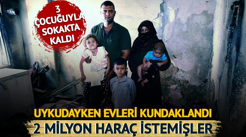 5 kişilik aile uykudayken evleri kundaklandı