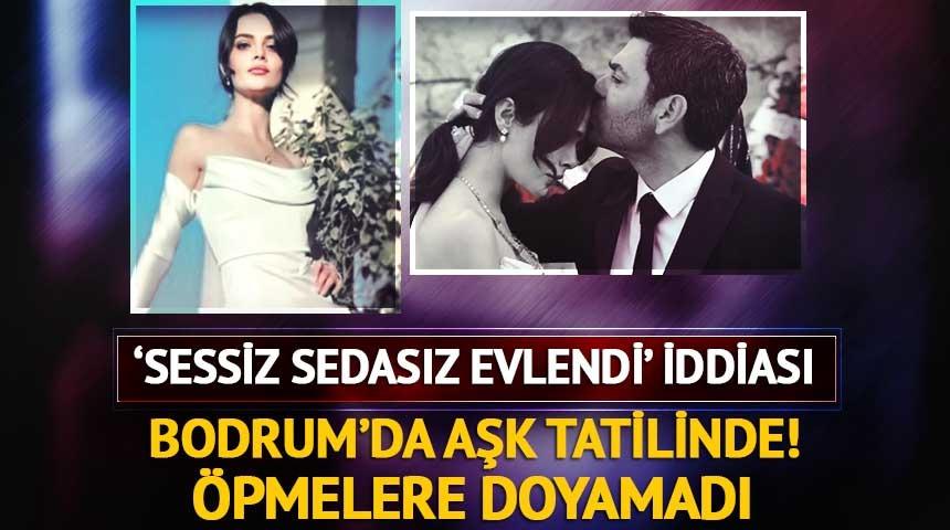 Sessiz sedasız evlendi iddiası! Berk Cankat ile aşk tatilinde  