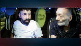 Ne film sahnesi ne de oyun! Taksicinin gerilim dolu gecesi kamerada