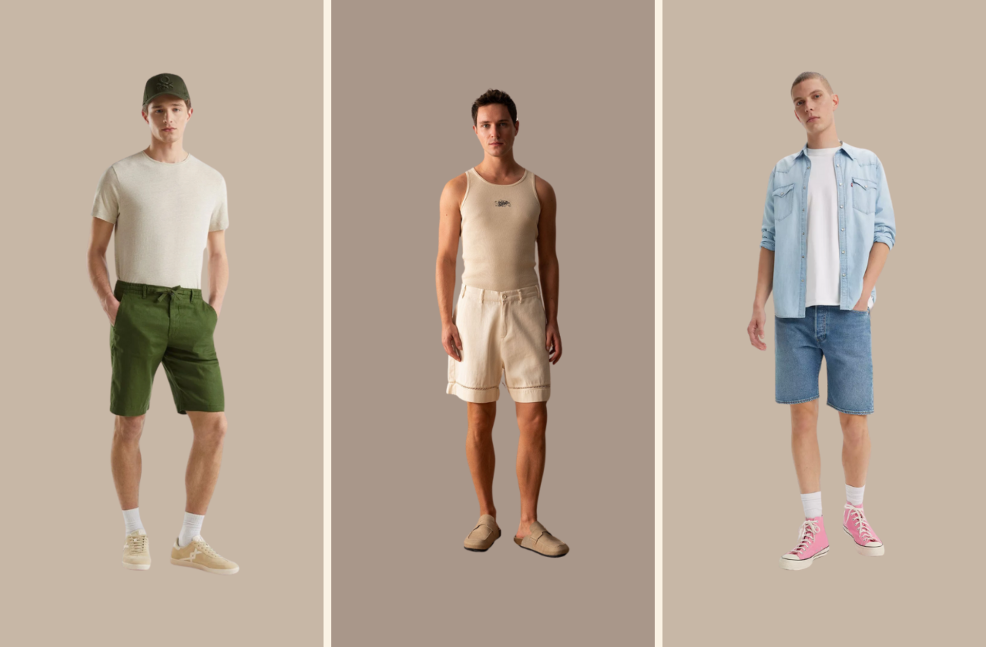 Şıklığından vazgeçmeyen beyler için yaz gardırobuna eklenmesi gereken şort modelleri