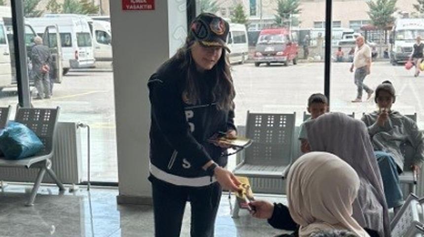 Narkotik ekiplerinden bilgilendirme çalışması