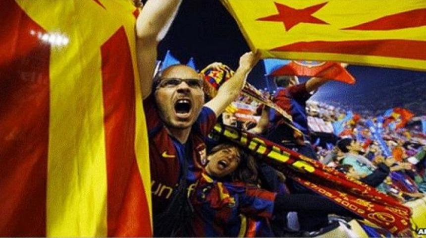 Bar&ccedil;a taraftarı 'Galatasaray' dedi..!