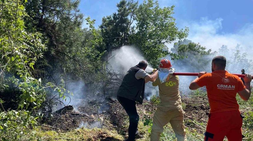 Köyceğiz’de orman yangını ekiplerin hızlı müdahalesiyle kontrol altına alındı