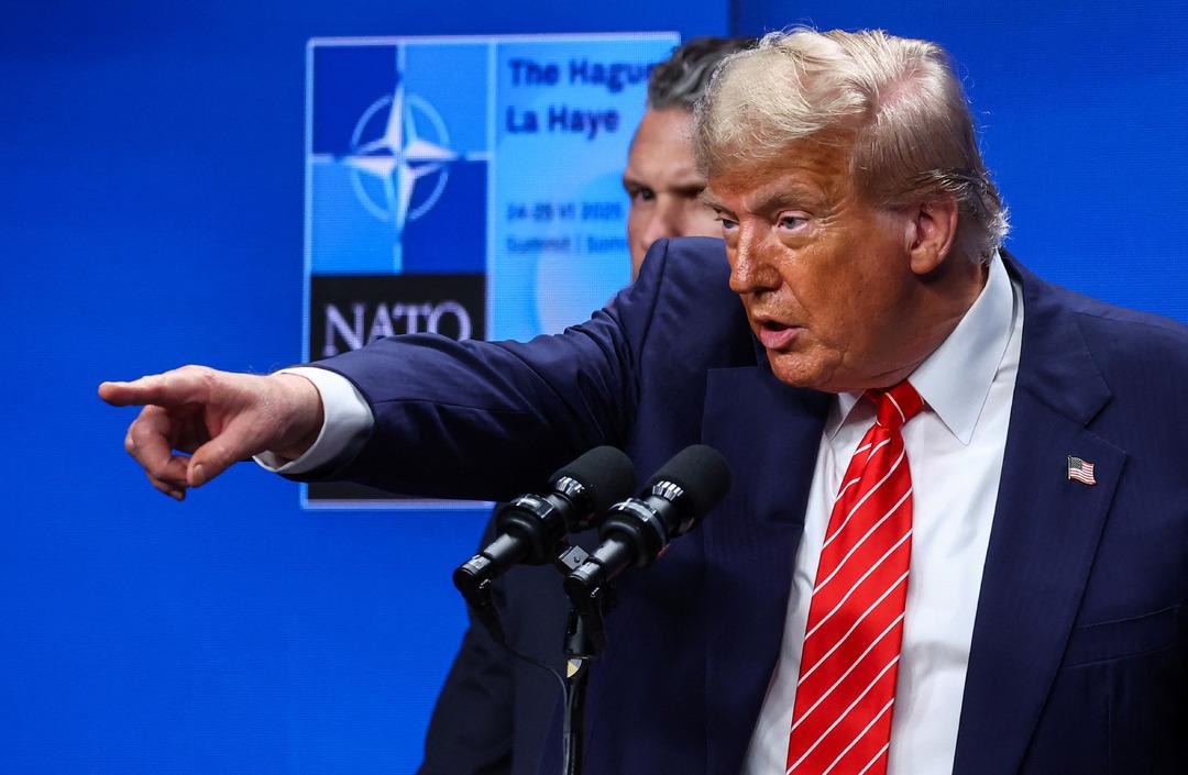 2025-06-25T142105Z_1926695102_RC2Q9FAF8W2F_RTRMADP_3_NATO-SUMMIT-TRUMP