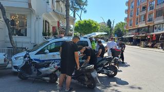 Edirne'de motosikletlere yönelik denetimlerde 20 kişiye ceza uygulandı