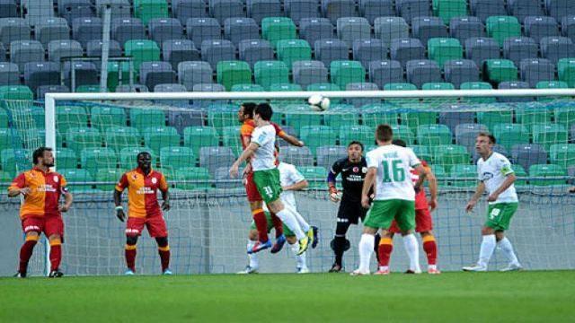 Galatasaray Olimpija'ya takıldı!