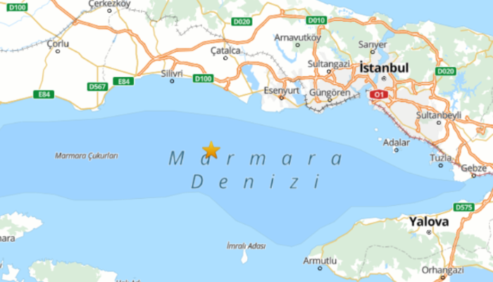 20456297-700x400 AFAD duyurdu! Büyükçekmece açıklarında 3.1 büyüklüğünde deprem