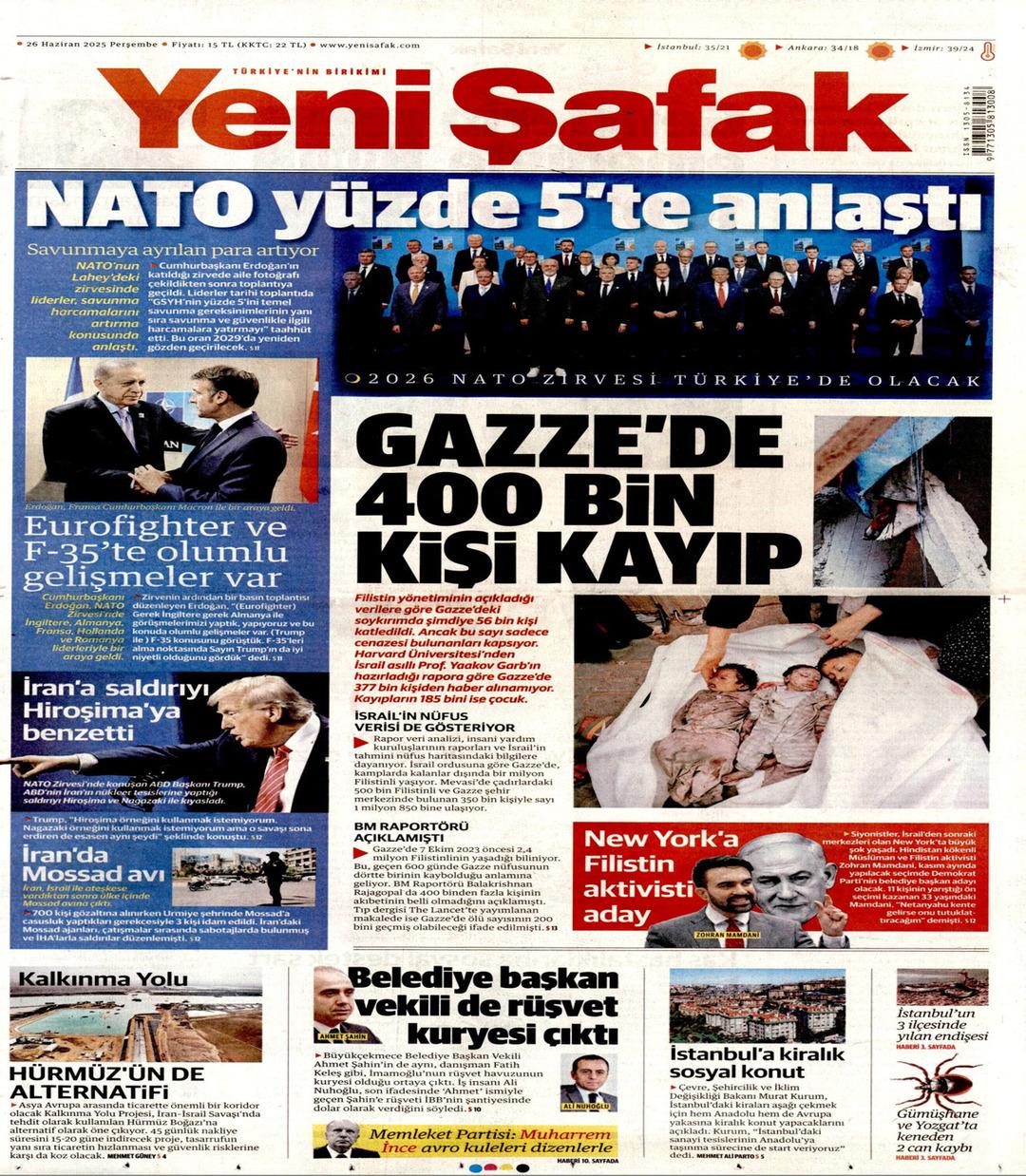 Yeni Şafak Gazetesi