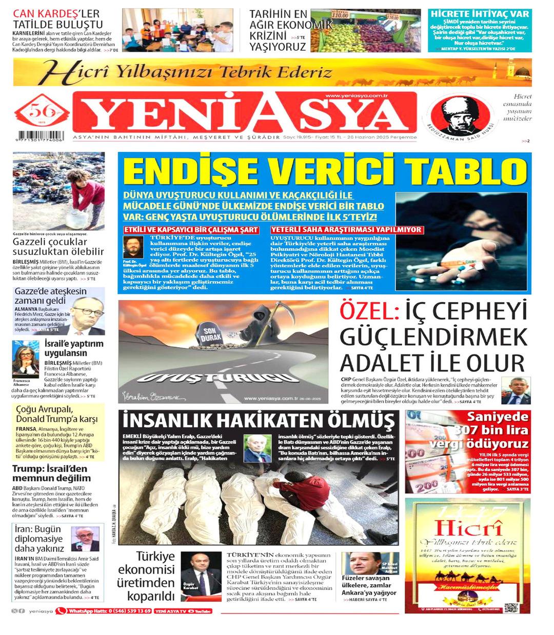 Yeni Asya Gazetesi