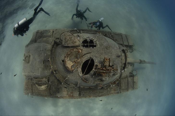 İlk defa bu kadar net görüntülendi! Denizin altındakileri görmek için sıraya giriyorlar... G3