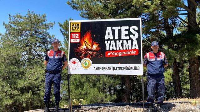 Aydın Jandarmasından yangın uyarısı: Her Şey Elimizde