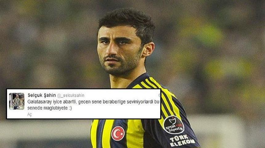 Sel&ccedil;uk Şahin'in tweeti geceye damgasını vurdu