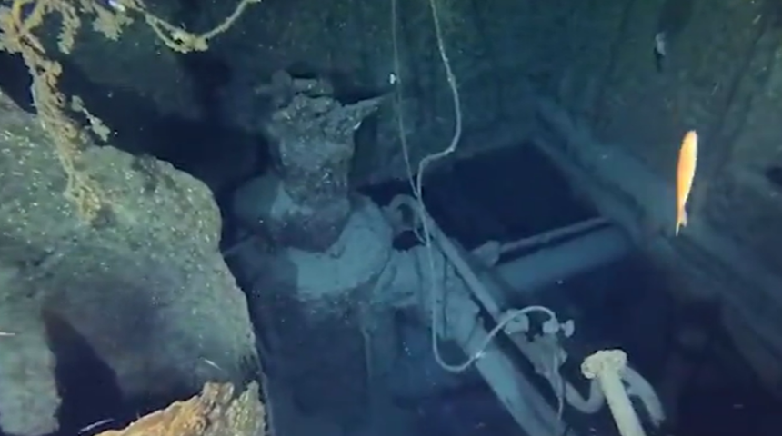 120 yıl önce kaybolmuştu! Okyanusun dibinde keşfedildi! İlk kez görüldü