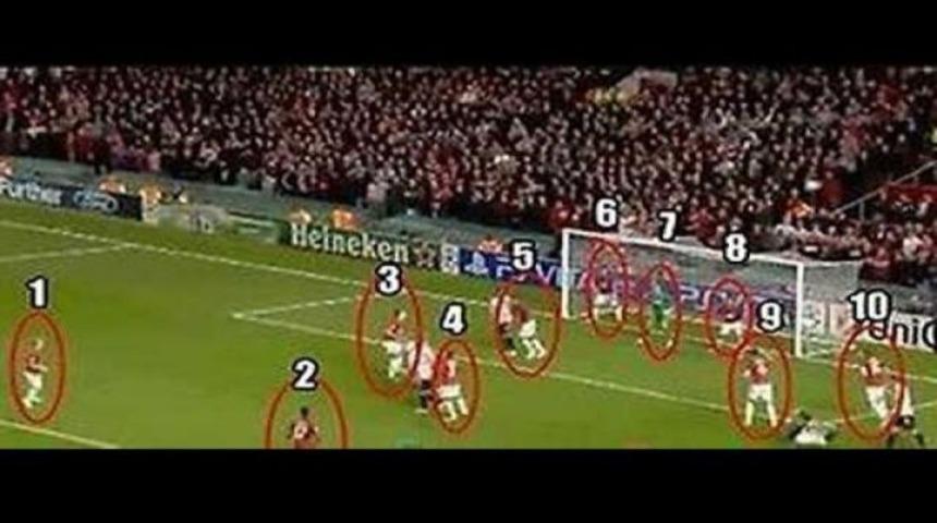 ManU 10 kişiyle defans yaptı!