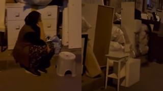 Yaşlı kadın gece yarısı evinden kovuldu! Nedeni ise pes dedirtti! 