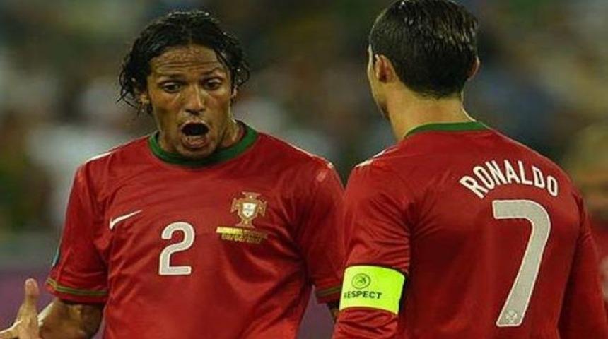 Bruno Alves'i Ronaldo bu s&ouml;zlerle ikna etti