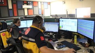 Isparta'da 112'ye gelen çağrıların yüzde 64'ü asılsız çıktı