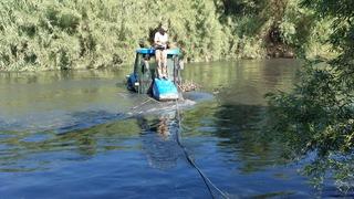 Aydın'da traktörüyle geçmeye çalıştığı nehirde mahsur kalan kişi kurtarıldı