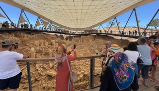 Göbeklitepe'de ziyaretçi yoğunluğu