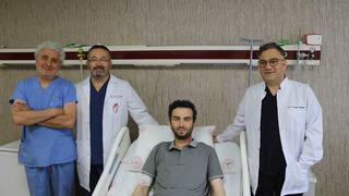 Rize'de aort damarında yırtık oluşan hasta hibrit yöntemiyle tedavi edildi