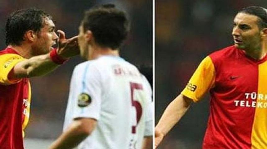 Elmander - Necati sahada kapıştı