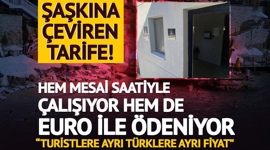 Yer: Antalya! Hem mesai ile çalışıyor hem de euro ödeniyor
