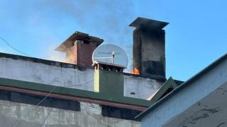 Ordu’da çatı yangını paniğe neden oldu