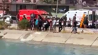 Sulama kanalına düşen Ayaz'ı kurtarmak isteyen dayısı boğularak hayatını kaybetti