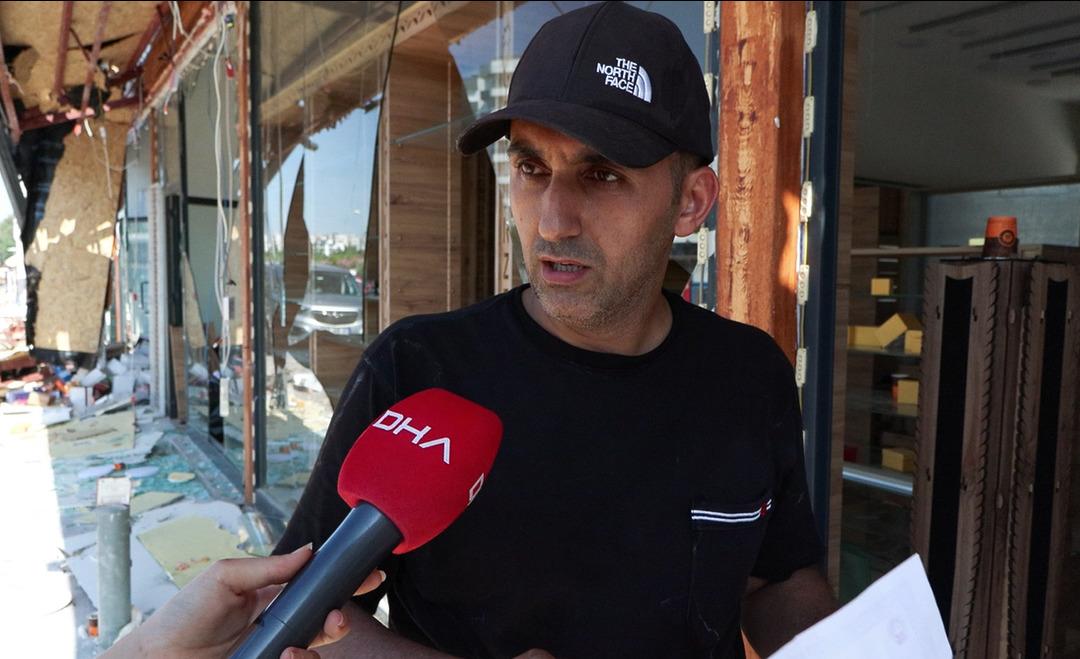 1200xauto Kendilerini iş makinelerinin önüne atıp, yakmaya çalıştılar! "200 milyon TL zararım var"