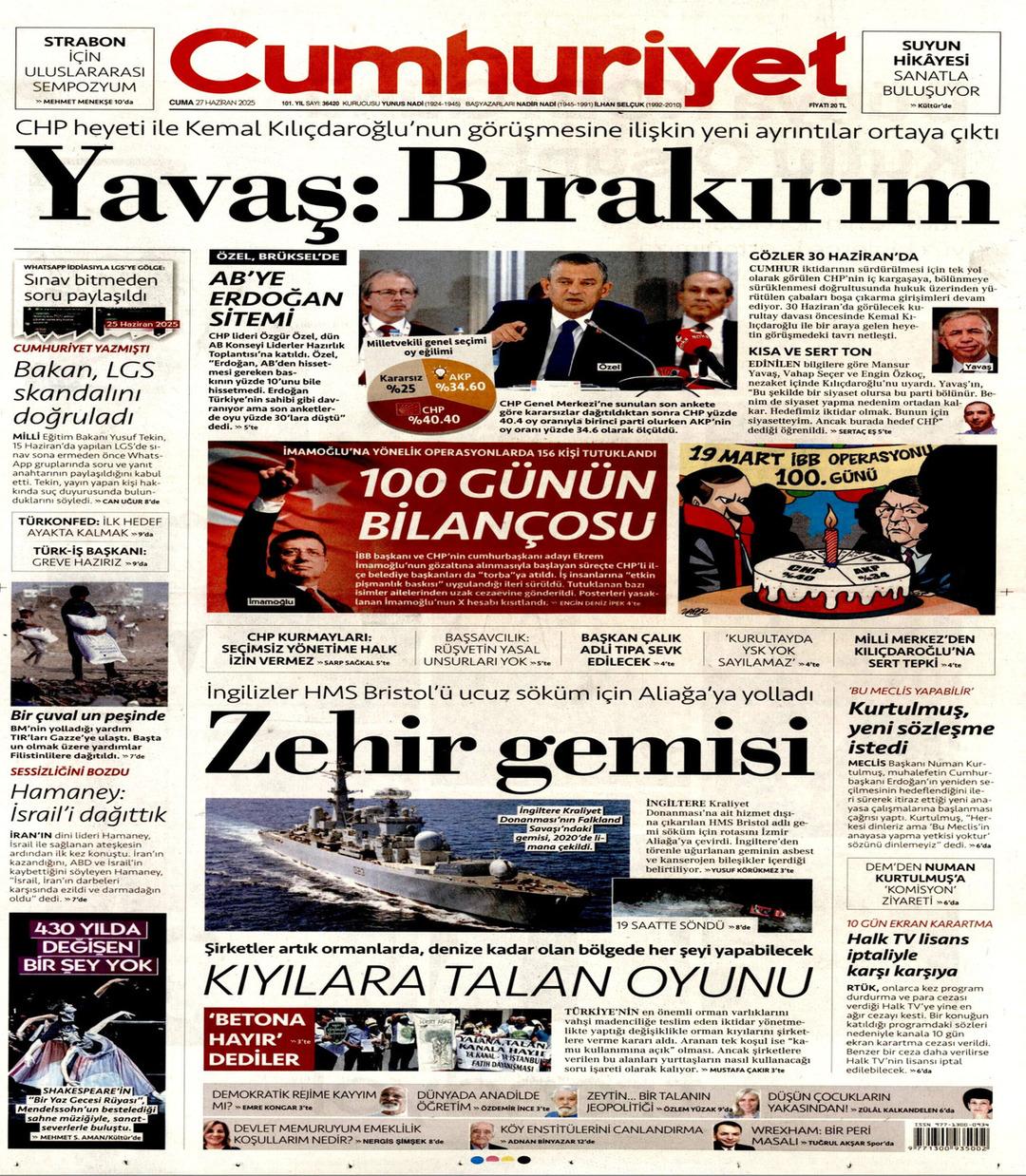 Cumhuriyet Gazetesi