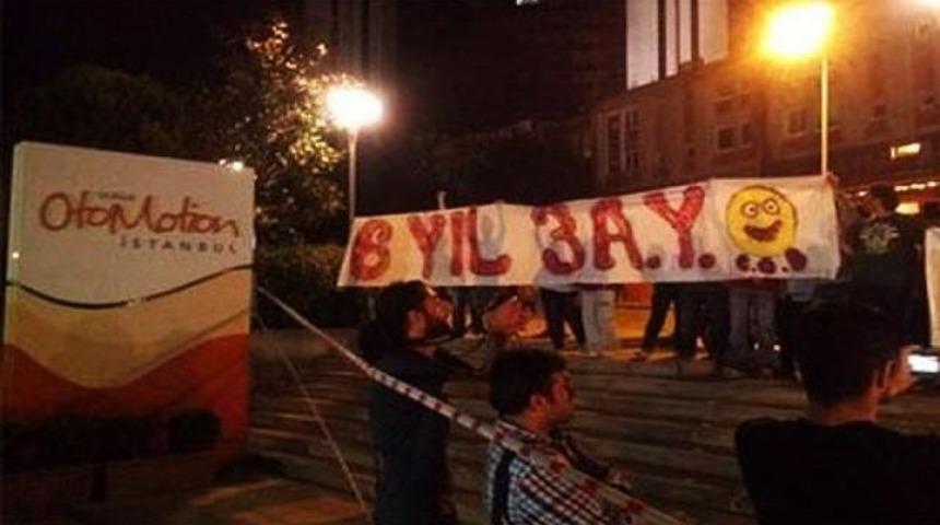 Trabzonspor taraftarından 'Yıldırım' protesto!