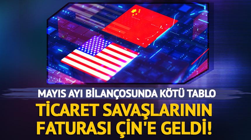 Ticaret savaşlarının faturası Çin'e geldi! Mayıs'ta şirket karları düştü
