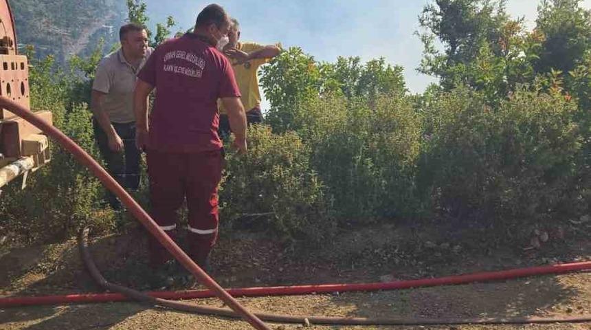 Antalya’daki 2 orman yangınından 1’i kontrol altına alındı