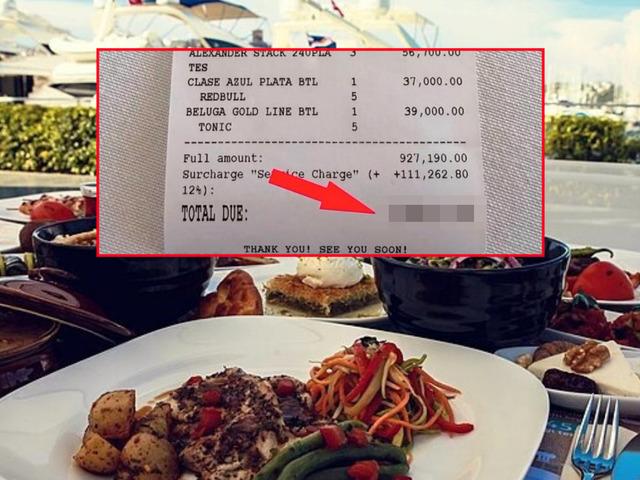 Bodrum'daki restoran fişi ortalığı karıştırdı! 