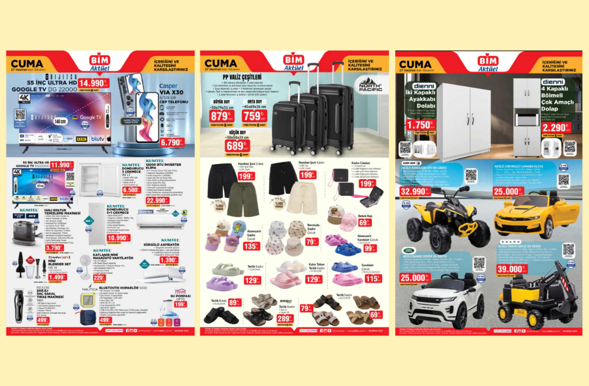 BİM'e şarjlı saç sakal tıraş makinesi geliyor! 27 Haziran 2025 BİM Aktüel Kataloğu burada