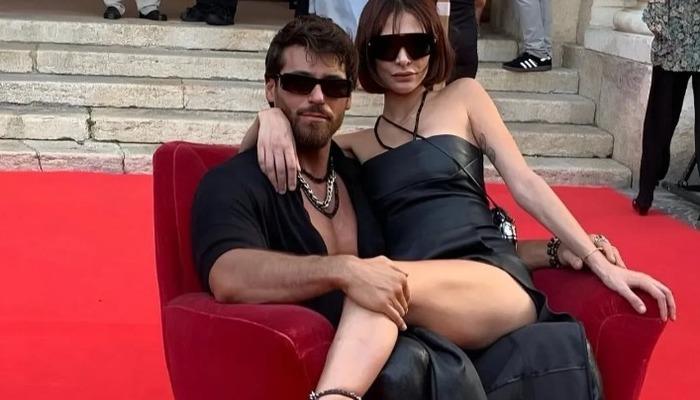 Kırmızı halıda kucağına oturtup poz vermişti! Can Yaman'ın yeni sevgilisi DJ Sara Bluma evli çıktı