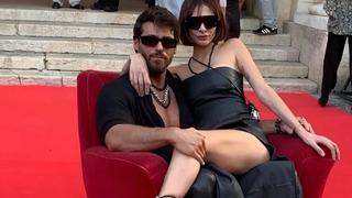 Kırmızı halıda kucağına oturtup poz vermişti! Can Yaman'ın yeni sevgilisi DJ Sara Bluma evli çıktı