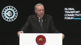 Erdoğan bölgedeki gelişmelere dikkat çekti: Yeni güzergahların kıymetli olduğunu gösterdi Muhalefete 'Takoz siyaseti' göndermesi