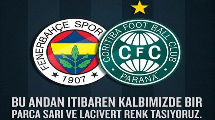 Coritiba'dan F.Bah&ccedil;e'ye T&uuml;rk&ccedil;e mesaj!