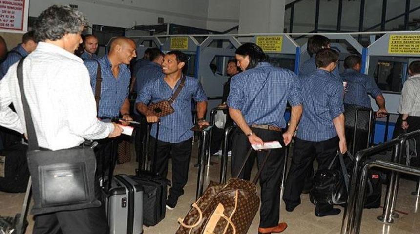 Trabzonspor İtalya'ya gitti...