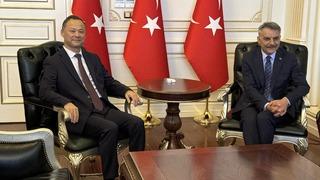 Kırgızistan'ın Ankara Büyükelçisi Kazakbaev'den Yozgat Valisi Özkan'a ziyaret