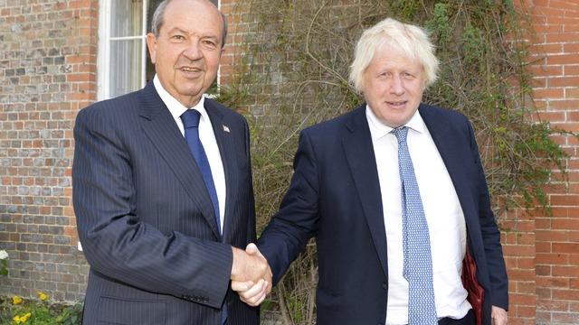 KKTC Cumhurbaşkanı Ersin Tatar, eski İngiltere Başbakanı Boris Johnson ile görüştü
