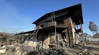 Alevlerin sardığı 400 hanelik mahalle cansiparane çalışmayla kurtuldu