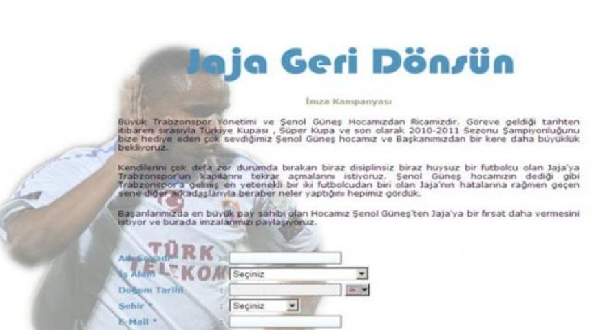 Trabzonspor'un Jaja aşkı dinmiyor!