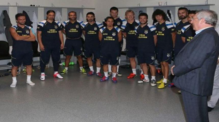 Yıldırım futbolcularla buluştu!