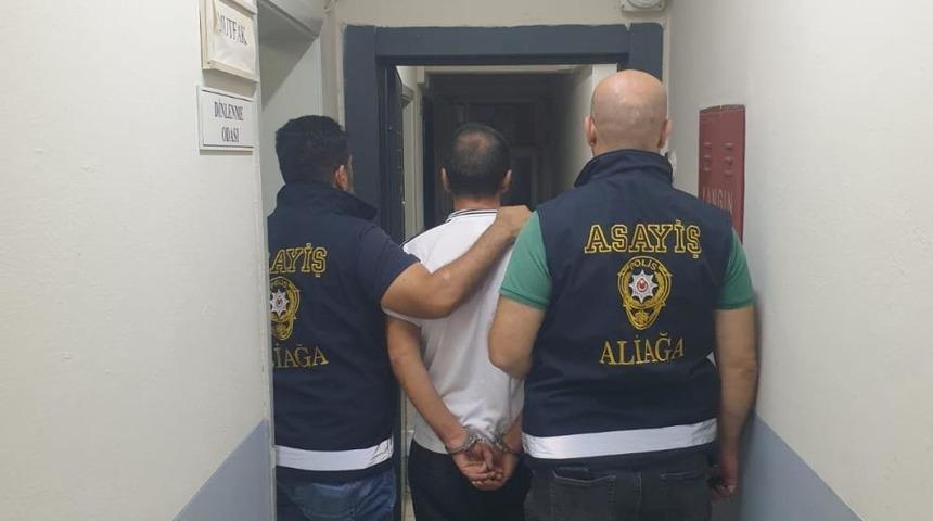 20 yıl hapis cezası bulunan cezaevi firarisi İzmir'de yakalandı