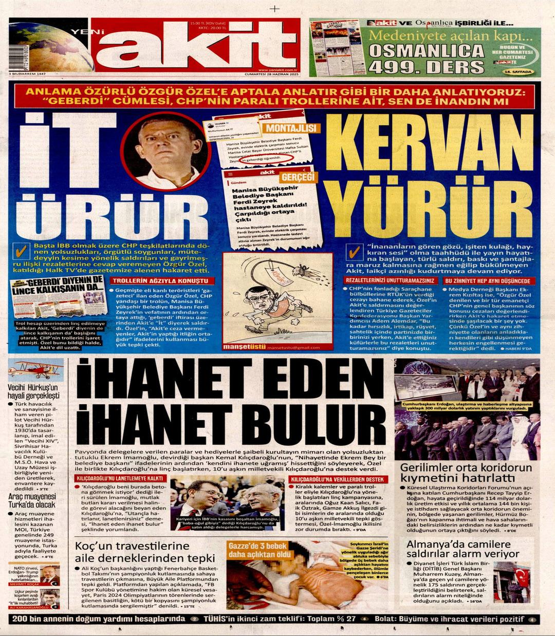 Yeni Akit Gazetesi