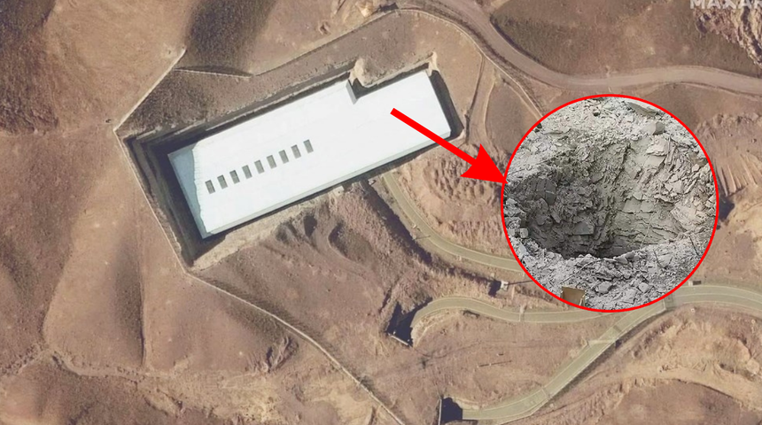 ABD saldırmıştı! İran'daki Fordo nükleer tesisinin uydu fotoğrafları yayınlandı! Son hali ortaya çıktı 