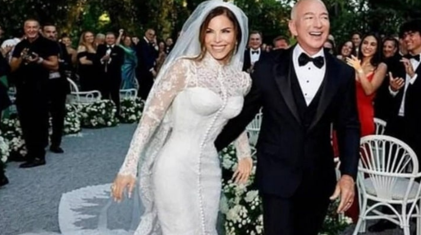Protestolarla başlamıştı! ABD'li milyarder Jeff Bezos evlendi! Hediye yerine bakın ne istedi